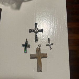 Bundle of Cross Pendants